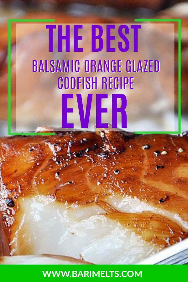 Glazed Cod Recipe
