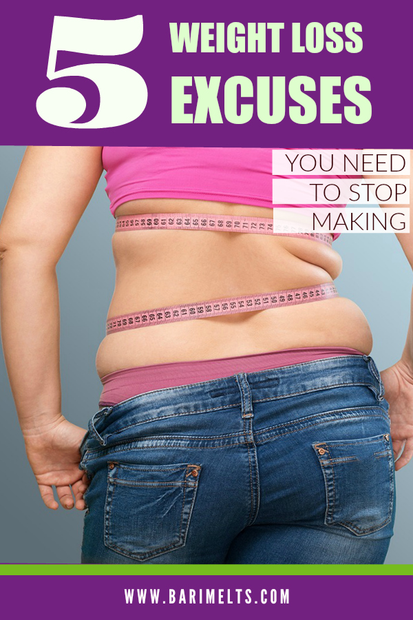weight loss excuses
